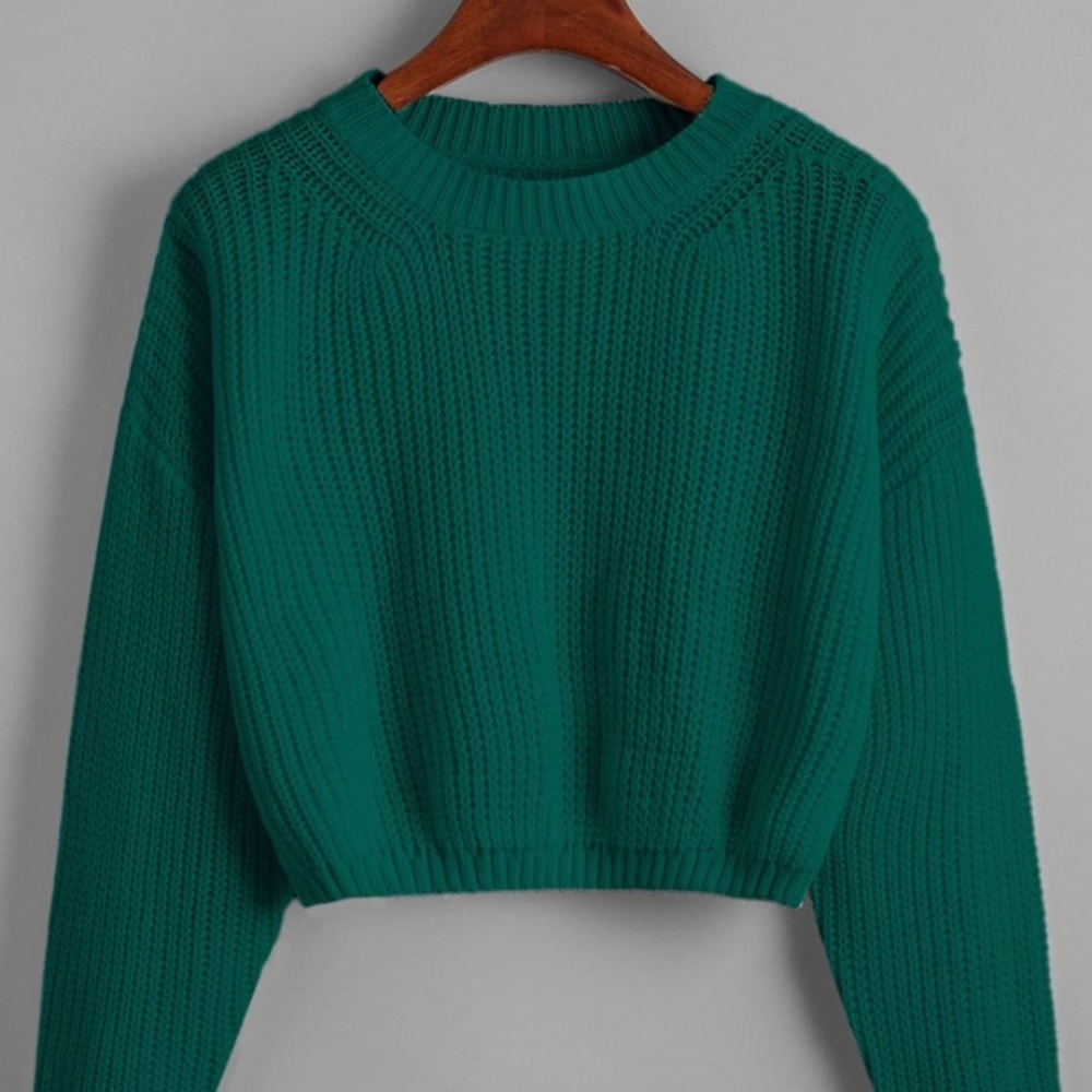 SHEIN Crop top Sweater- New